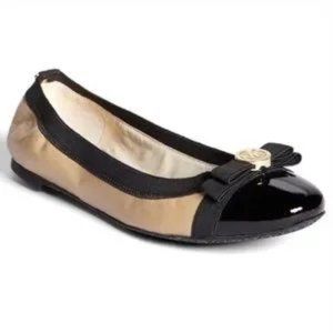 🔥MICHAEL KORS 🔥Dixie Two Tone Leather Ballet Flats - Size 8